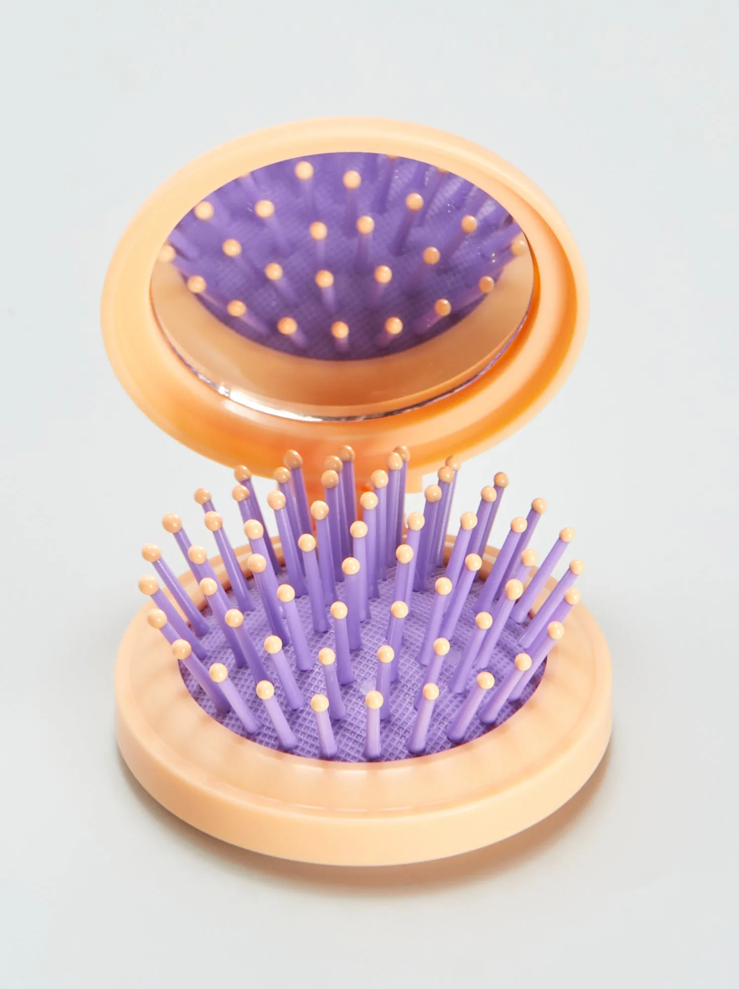Spazzola per capelli rotonda - ARANCIONE