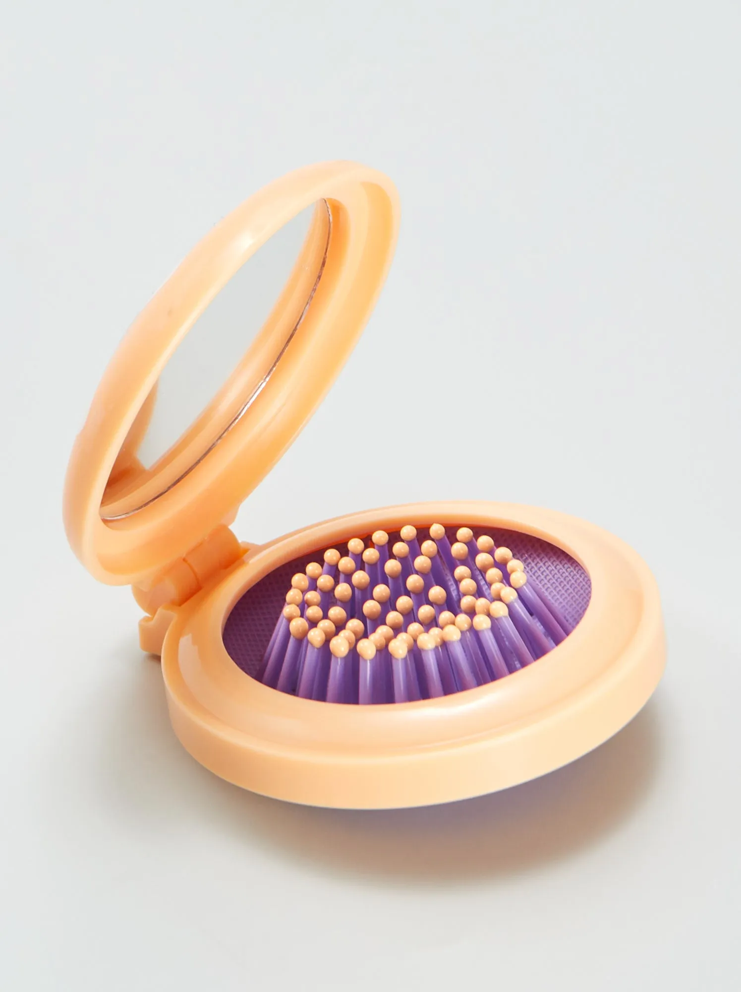 Spazzola per capelli rotonda - ARANCIONE