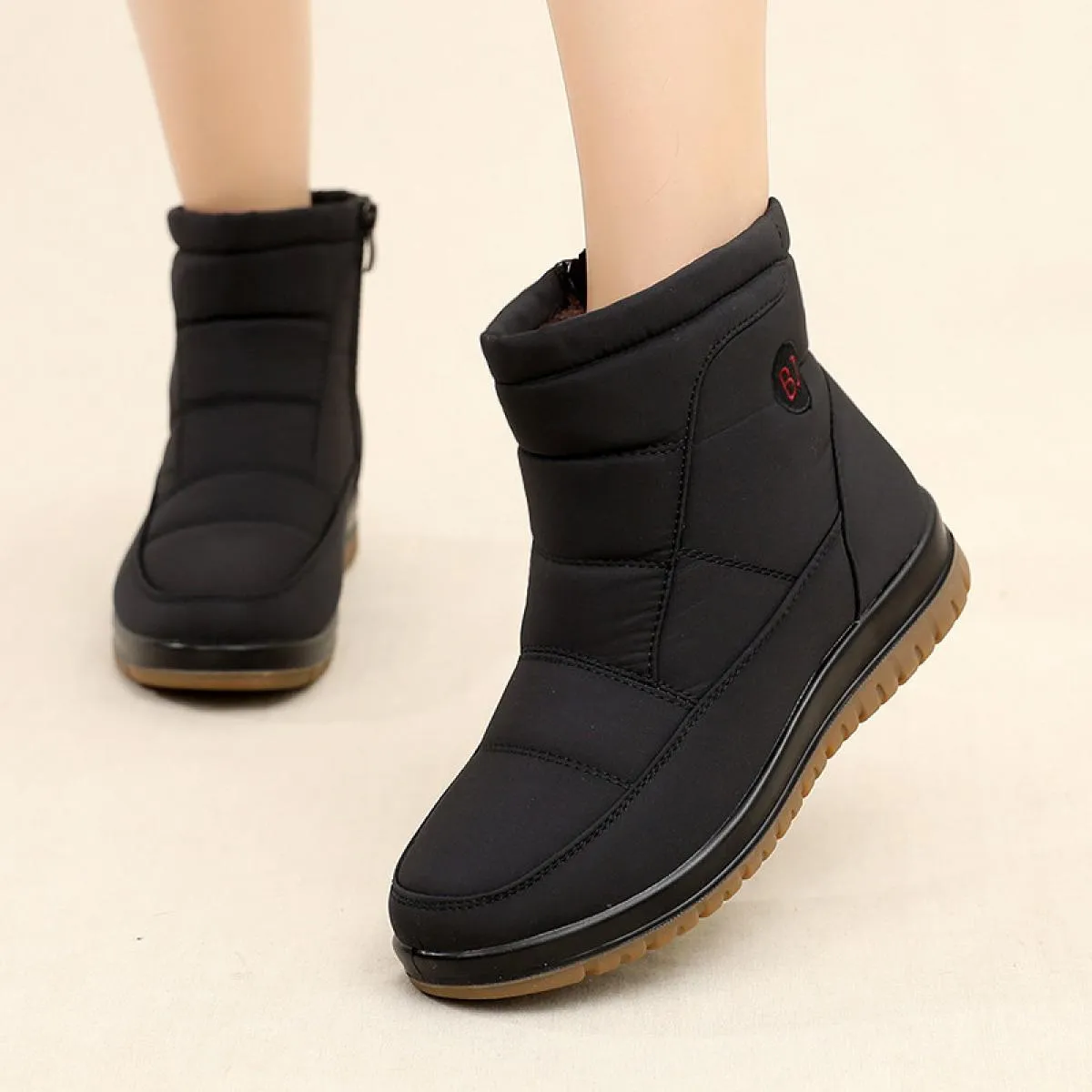 Stivali da donna 2022 nuovi stivali da neve da donna invernali scarpe di peluche Botas Mujer stivali invernali da donna alla mod
