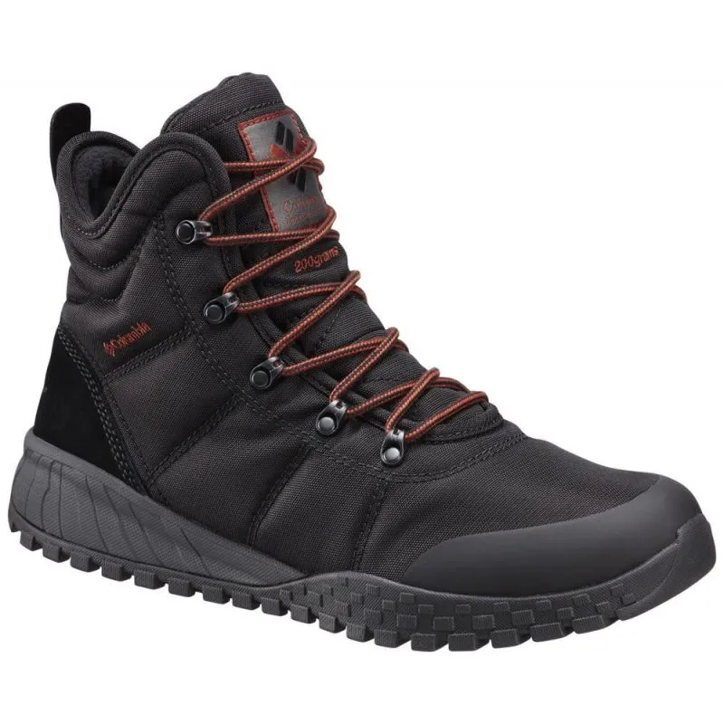 Stivali da neve Columbia Fairbanks Omni-heat (nero/ Rusty) Uomo