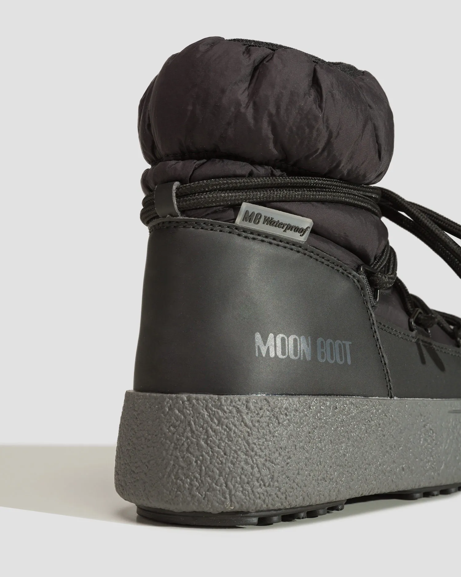 Stivali da neve da bambino Moon Boot Jtrack Low Nylon Wp Neri 34300300D-1