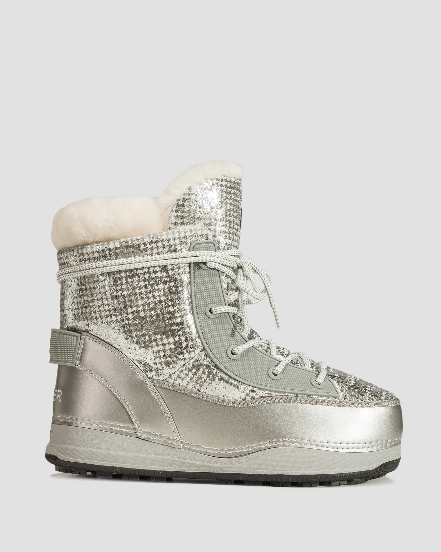 Stivali da neve da donna BOGNER Verbier 2 argento 32347324-14