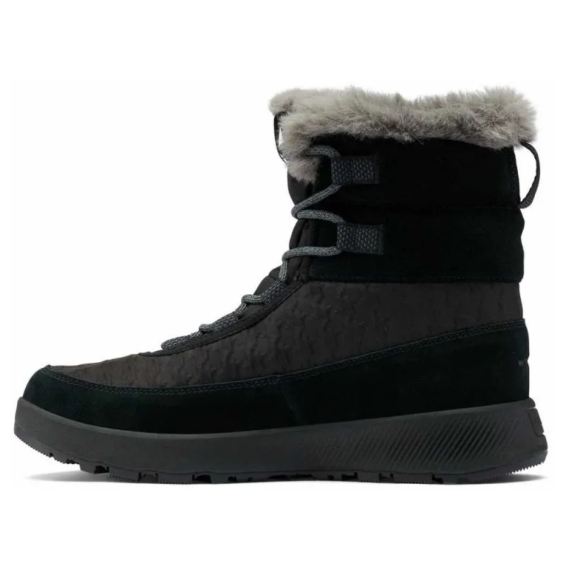 Stivali da neve da donna Columbia Slopeside Peak Luxe (nero/grafite)