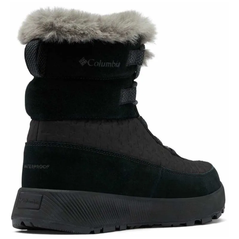 Stivali da neve da donna Columbia Slopeside Peak Luxe (nero/grafite)