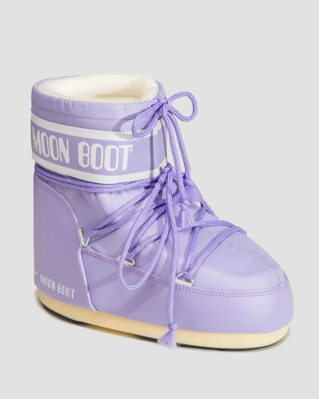 Stivali da neve da donna Moon Boot Icon Low Nylon Viola