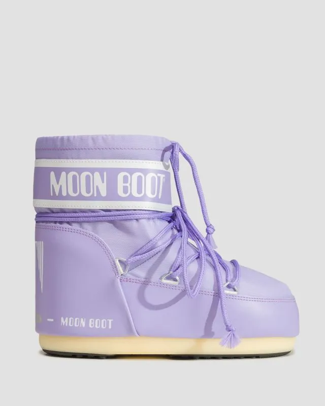 Stivali da neve da donna Moon Boot Icon Low Nylon Viola