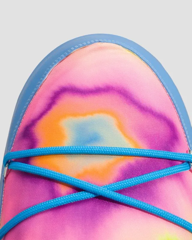 Stivali da neve da donna Moon Boot Icon Low Tie Dye Blu