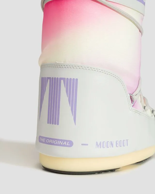 Stivali da neve da donna Moon Boot Icon Tie Dye Grigi