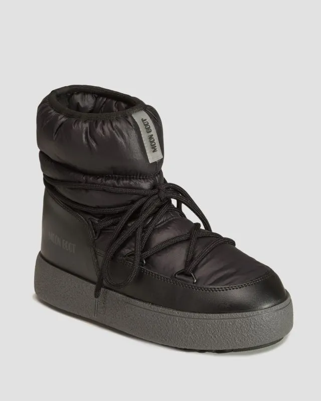 Stivali da neve da donna Moon Boot Ltrack Low Nylon Wp Neri