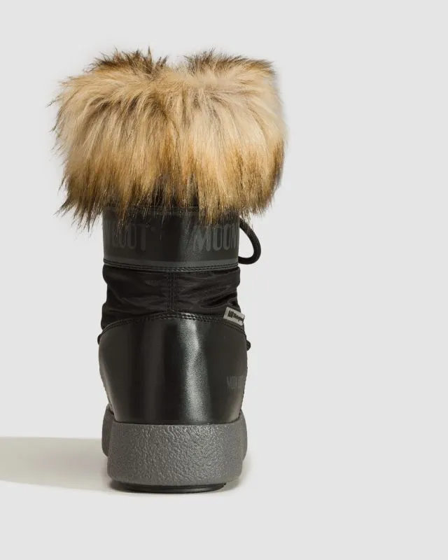 Stivali da neve da donna Moon Boot Ltrack Monaco Low Wp Neri