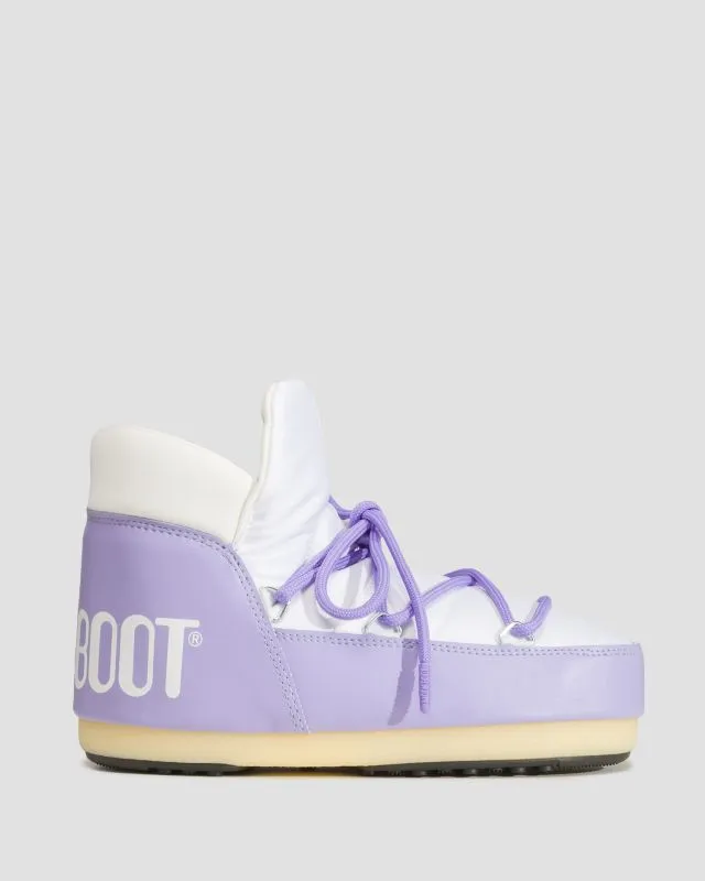 Stivali da neve da donna Moon Boot Pumps Bi-Color Viola