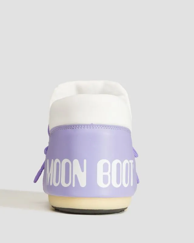 Stivali da neve da donna Moon Boot Pumps Bi-Color Viola