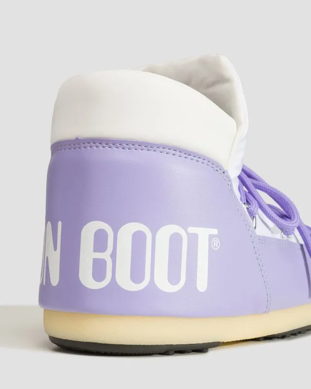Stivali da neve da donna Moon Boot Pumps Bi-Color Viola