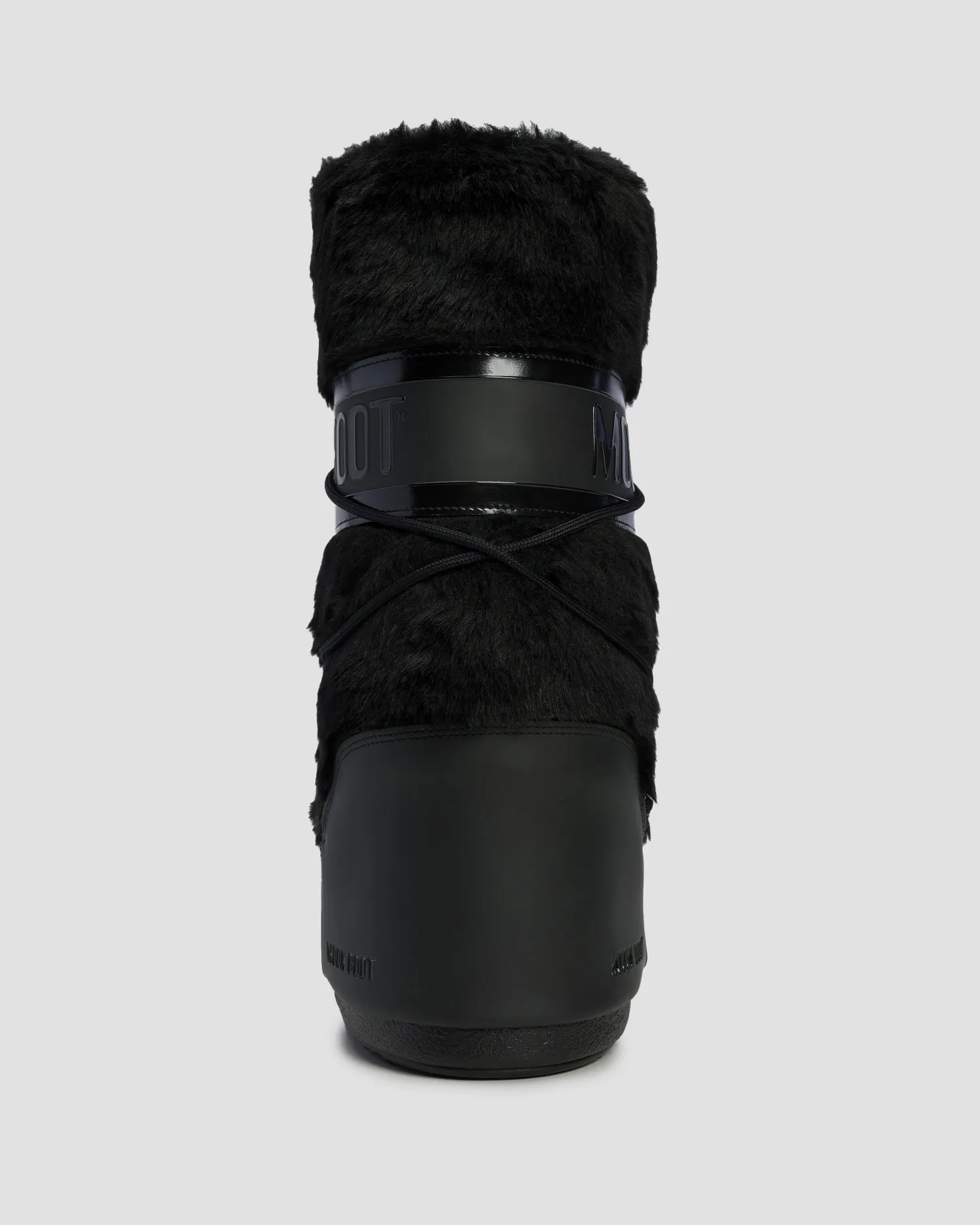 Stivali da neve neri da donna Moon Boot Icon Faux Fur 80D1408900-n001
