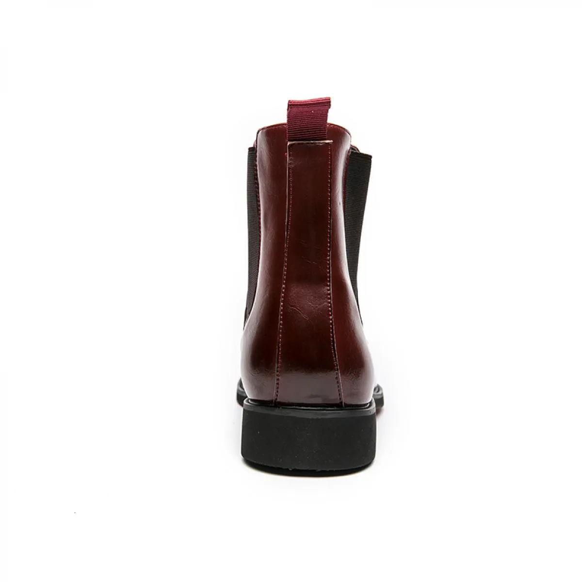 Stivali da uomo d'affari da sposa da uomo Chelsea con suola rossa fatti a mano Stivali da uomo di moda Spedizione gratuita Tagli