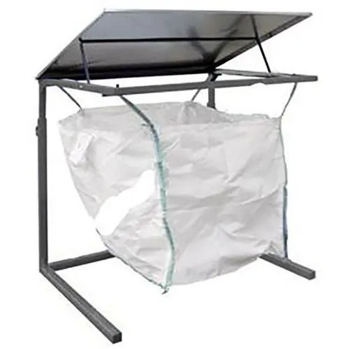 Struttura porta big bag regolabile con coperchio