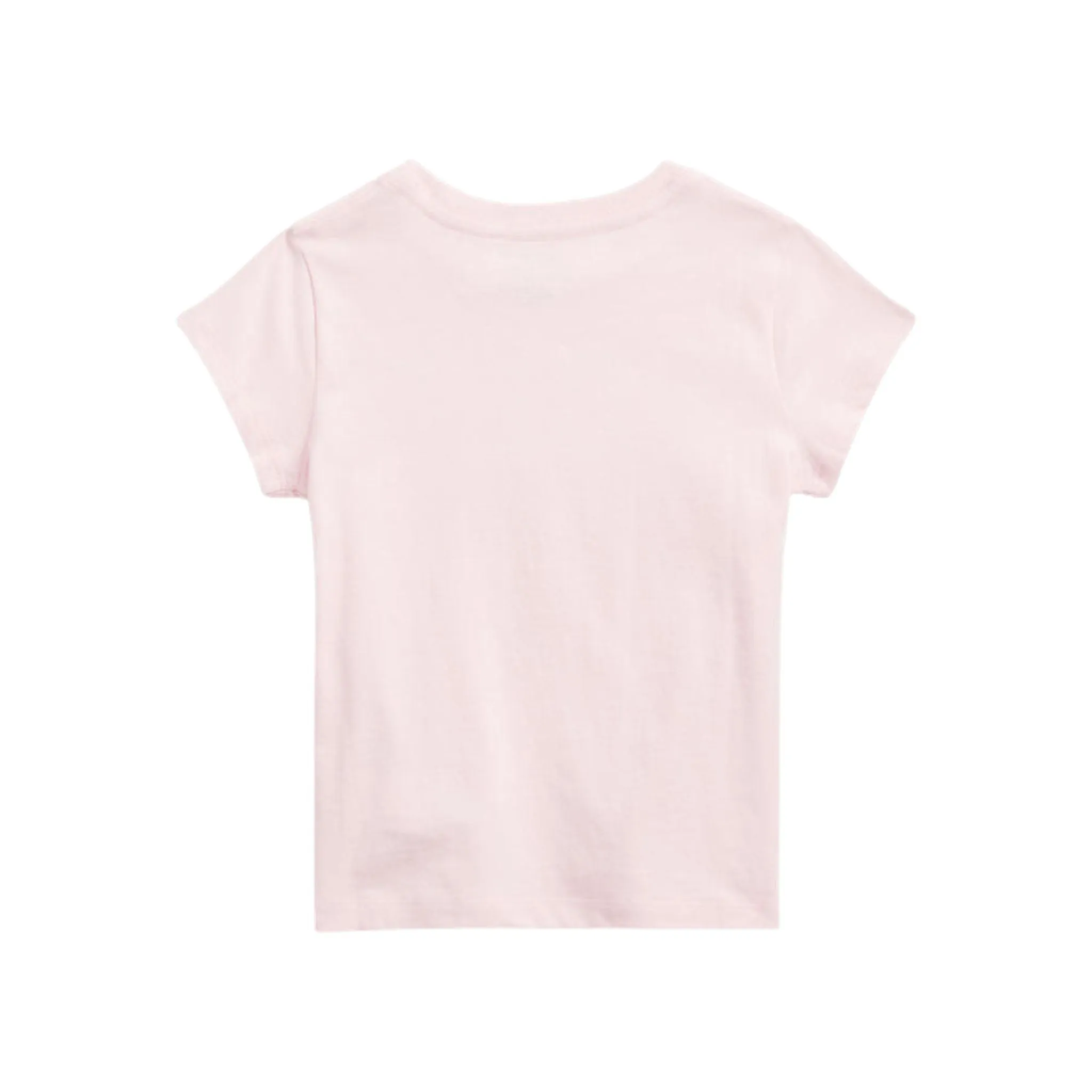 T-shirt Bambina Rosa logo colorato