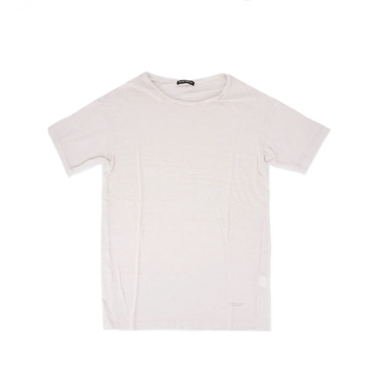 T-Shirt Girocollo Red Gray