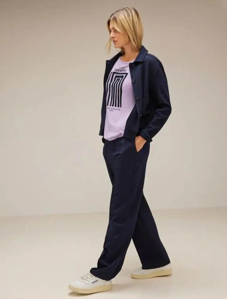 T-shirt Manica Corta Street One - Lilla