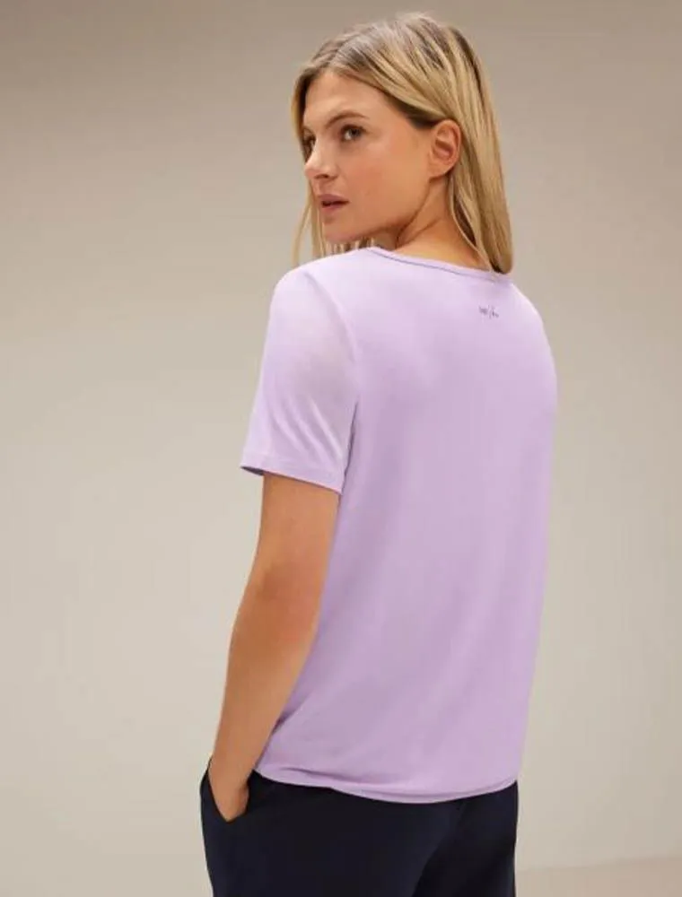 T-shirt Manica Corta Street One - Lilla
