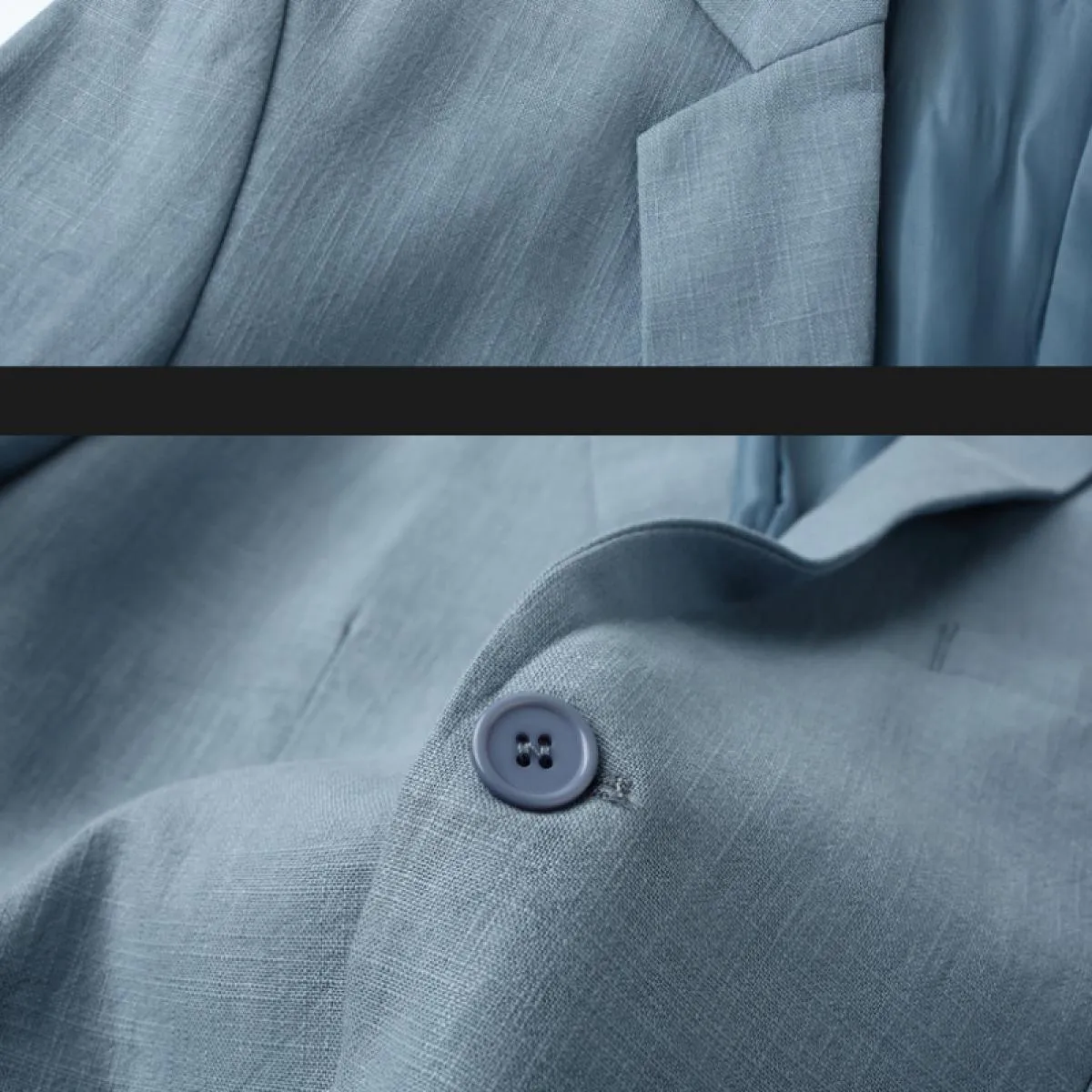 Taglie forti M 6xl, blazer casual in lino da uomo, giacca da abito slim fit, adatta per la primavera e l'autunno, fodera in poli