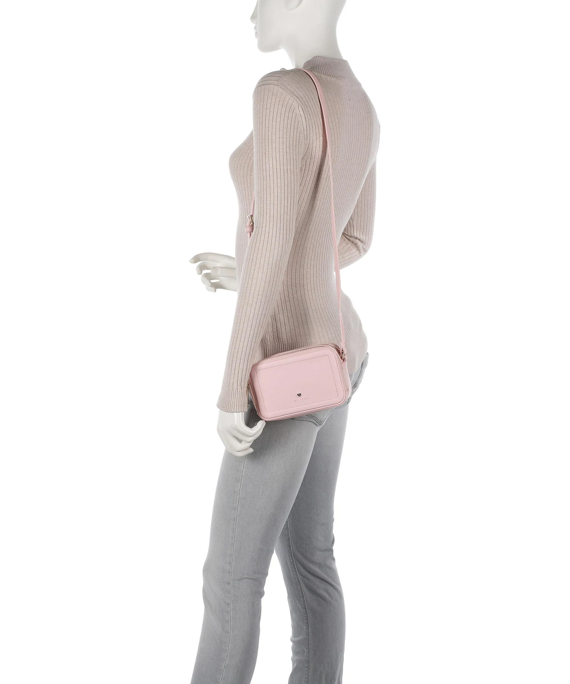  Ted Baker Stinah Borsa a tracolla pelle sintetica rosa  