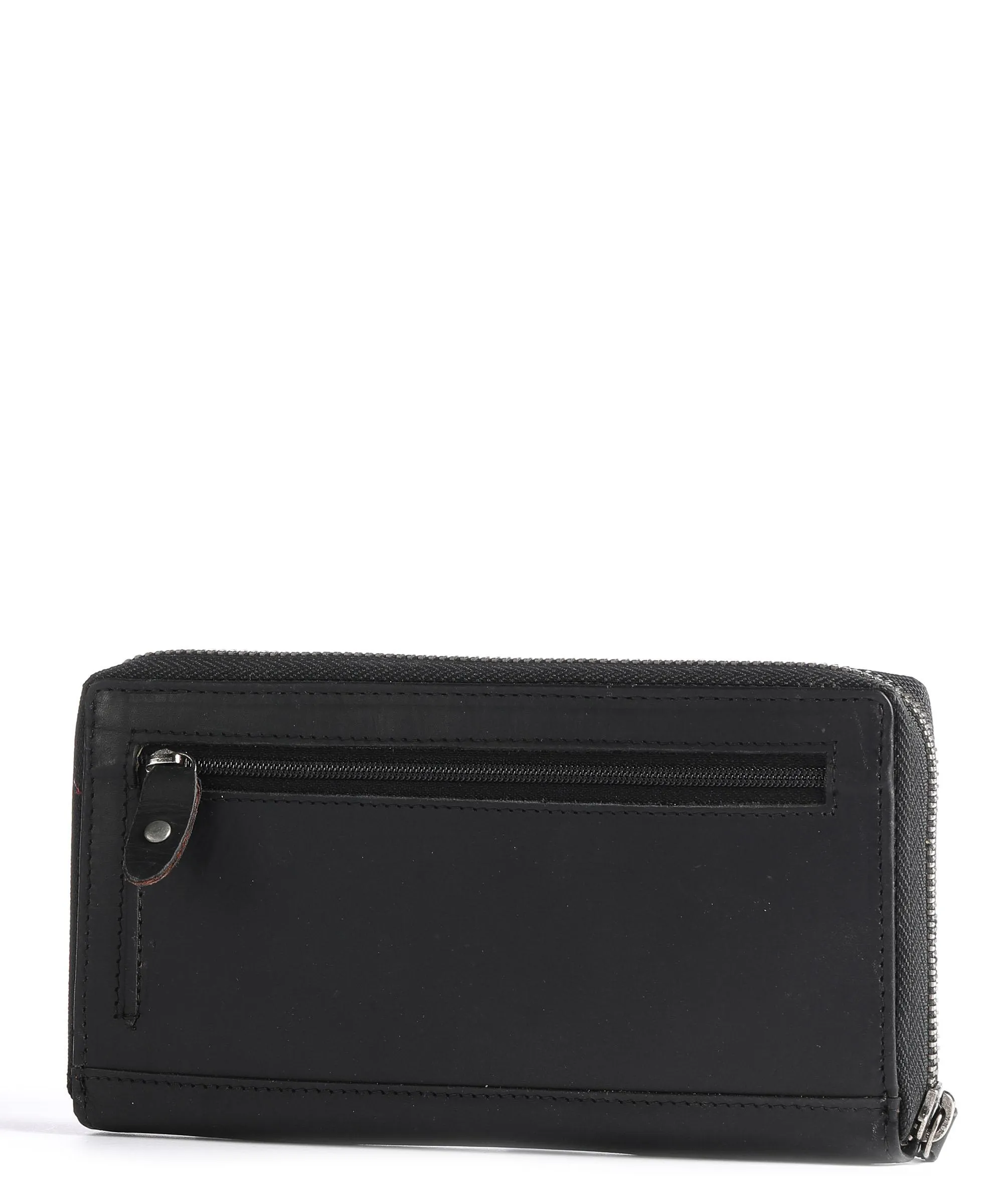  The Chesterfield Brand Halle Portafoglio pelle di vacchetta pull-up nero  