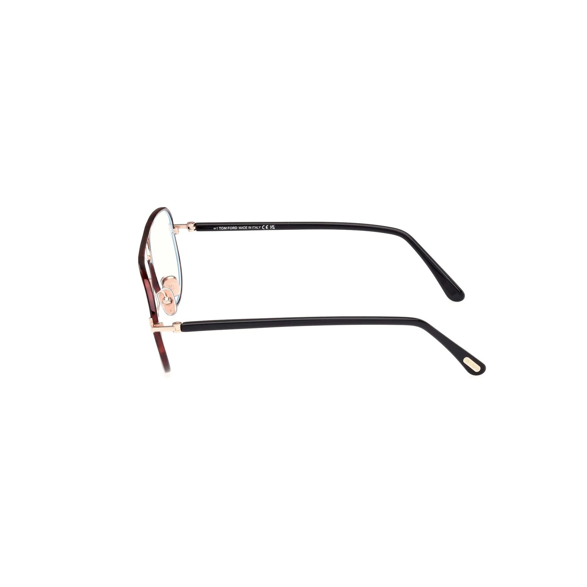   Tom Ford FT 5897-B Blue Block 053 Bionda Avana | Occhiale Da Vista Uomo 