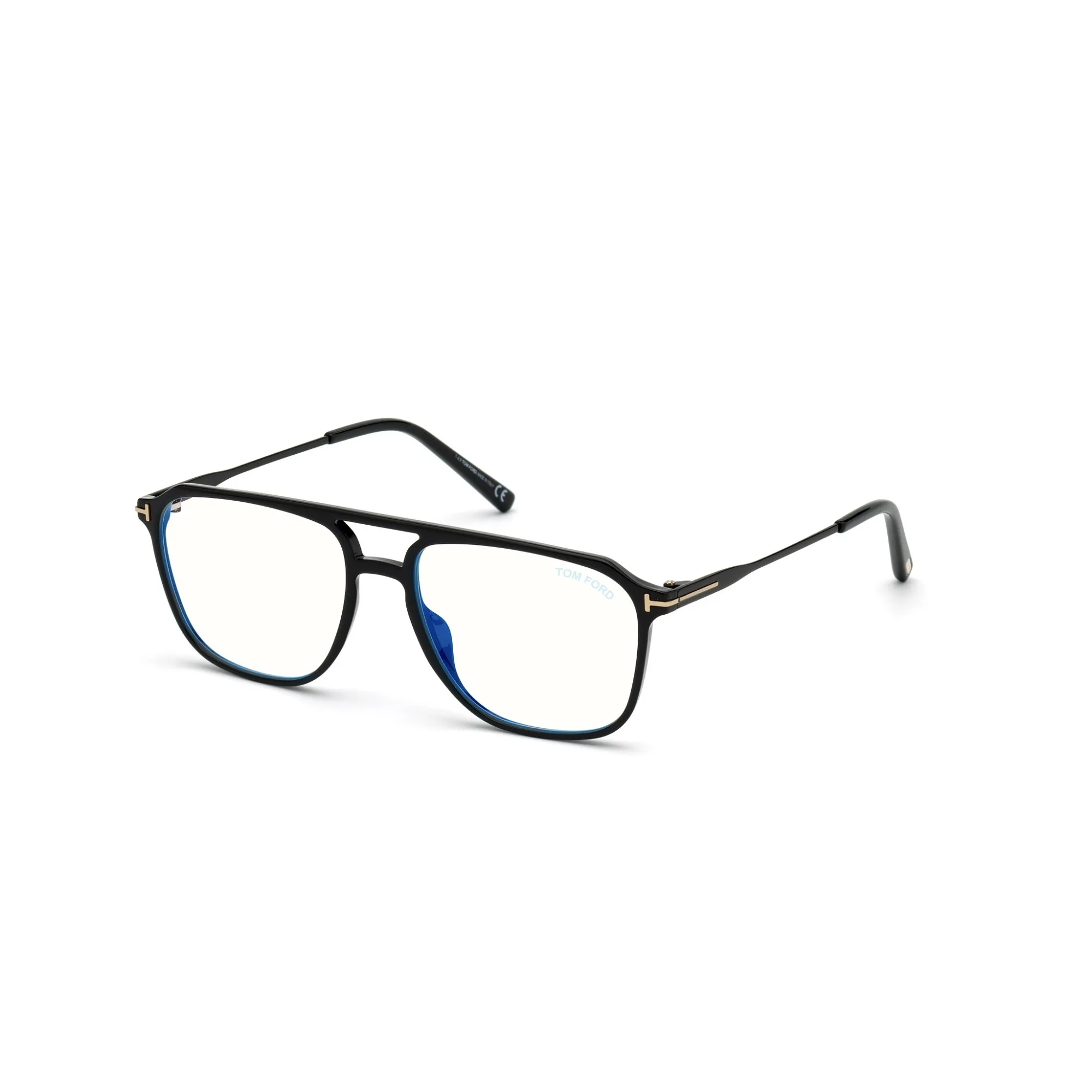   Tom Ford FT5665-B - 001  Shiny Black | Occhiale Da Vista Uomo 