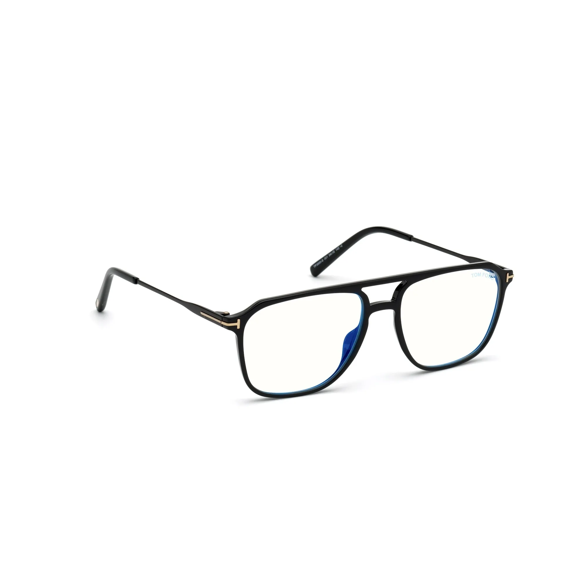   Tom Ford FT5665-B - 001  Shiny Black | Occhiale Da Vista Uomo 