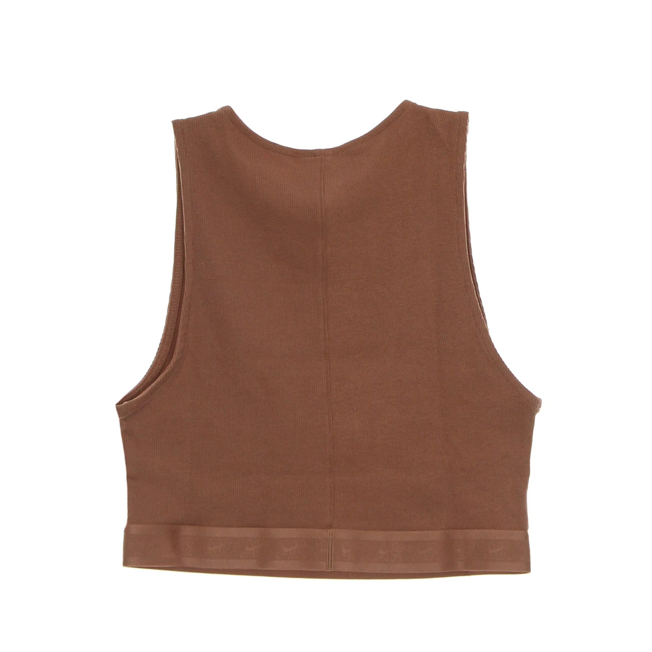 Top Donna Air Ribbed Tank Mineral Clay/pink Oxford