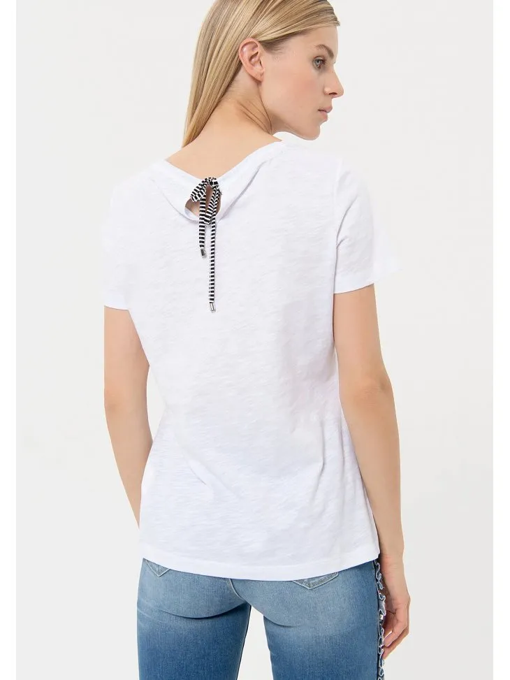 TSHIRT JERSEY FIAMMATO CUORE NERO