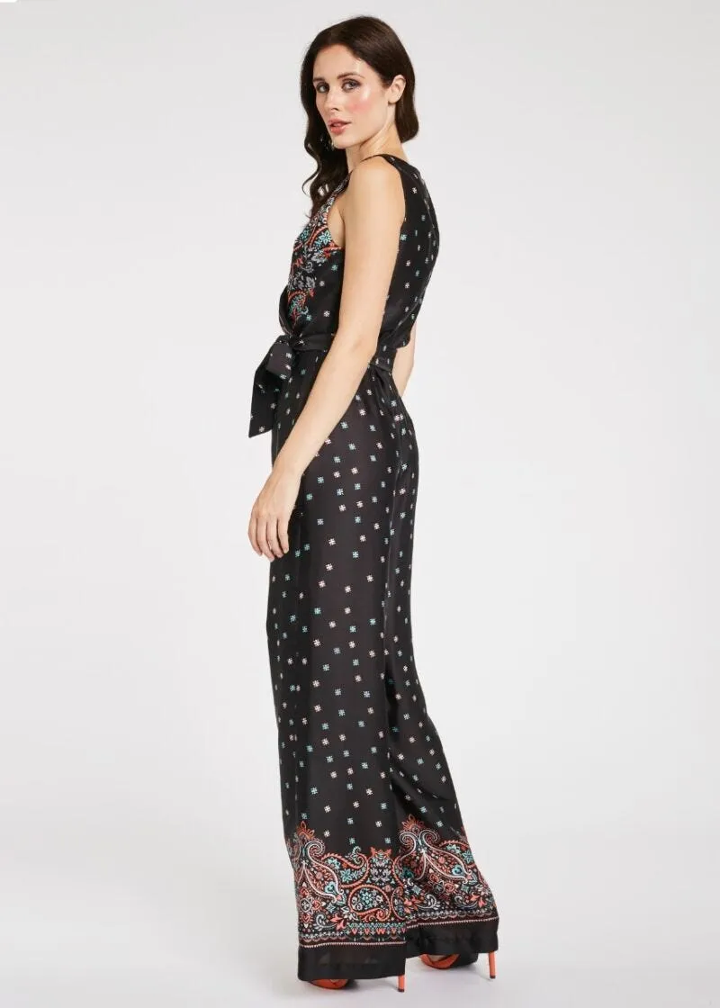 Tuta con stampa paisley