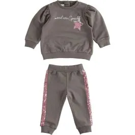tuta da bambina jogging girocollo 4.3559 ido 