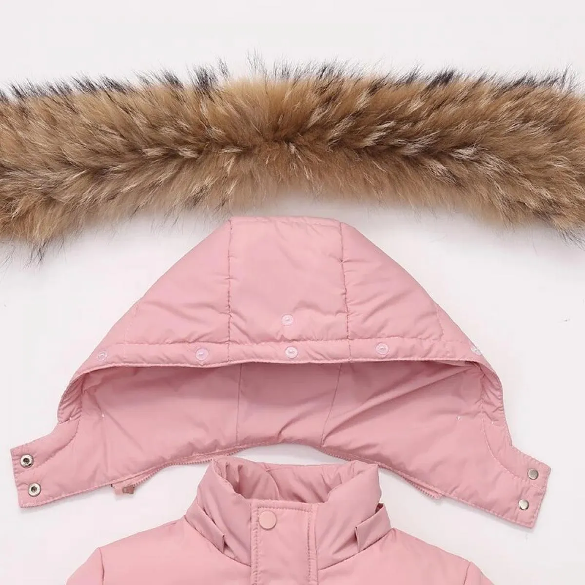 Tuta da bambino per ragazzo Piumino invernale Tuta Parka per bambini caldo Cappotto con cappuccio Tuta da neve per bambini Panno