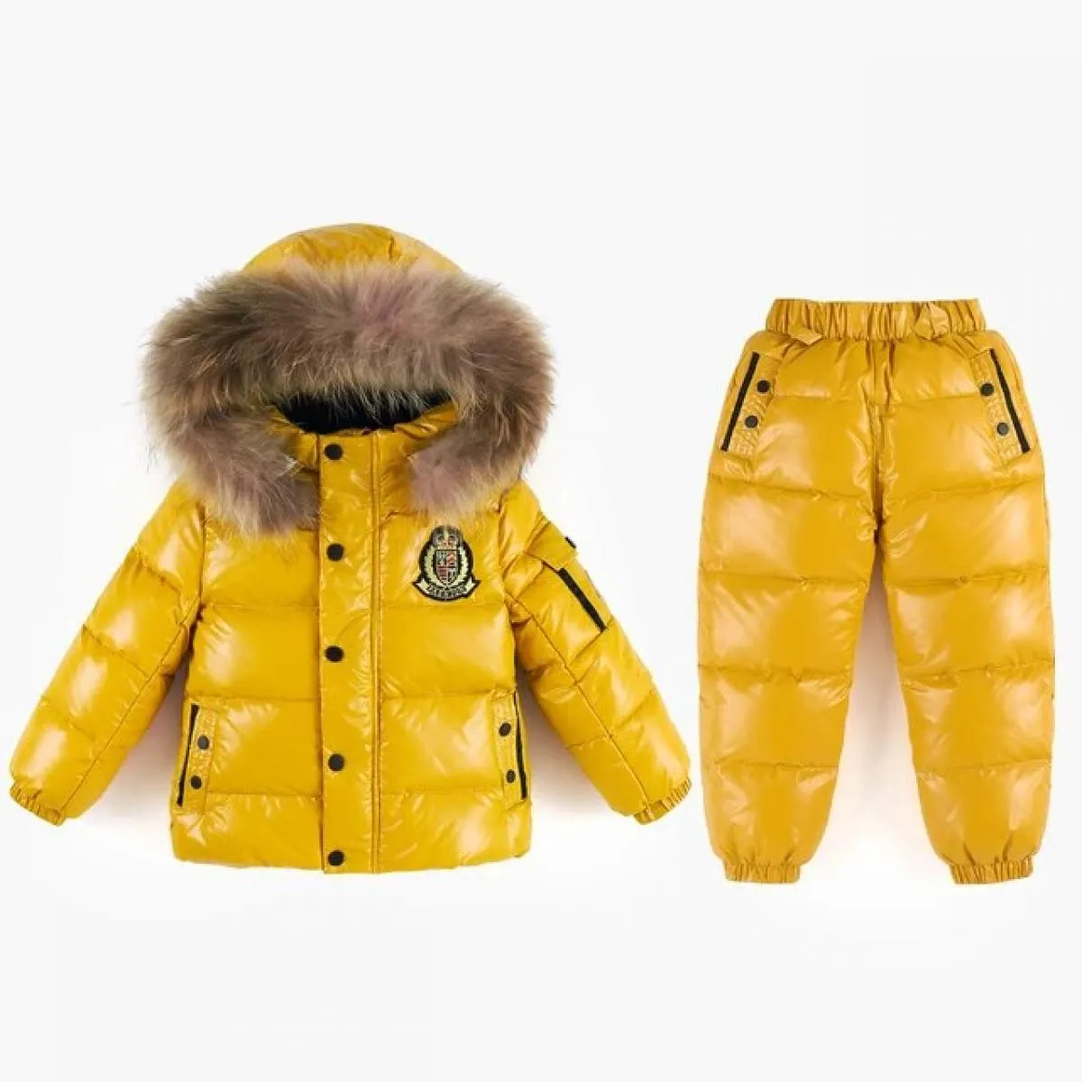 Tuta da sci invernale da 30 gradi Abbigliamento per bambini Ragazzi Ragazze Tuta sportiva Bambini Abbigliamento da neve Giacche