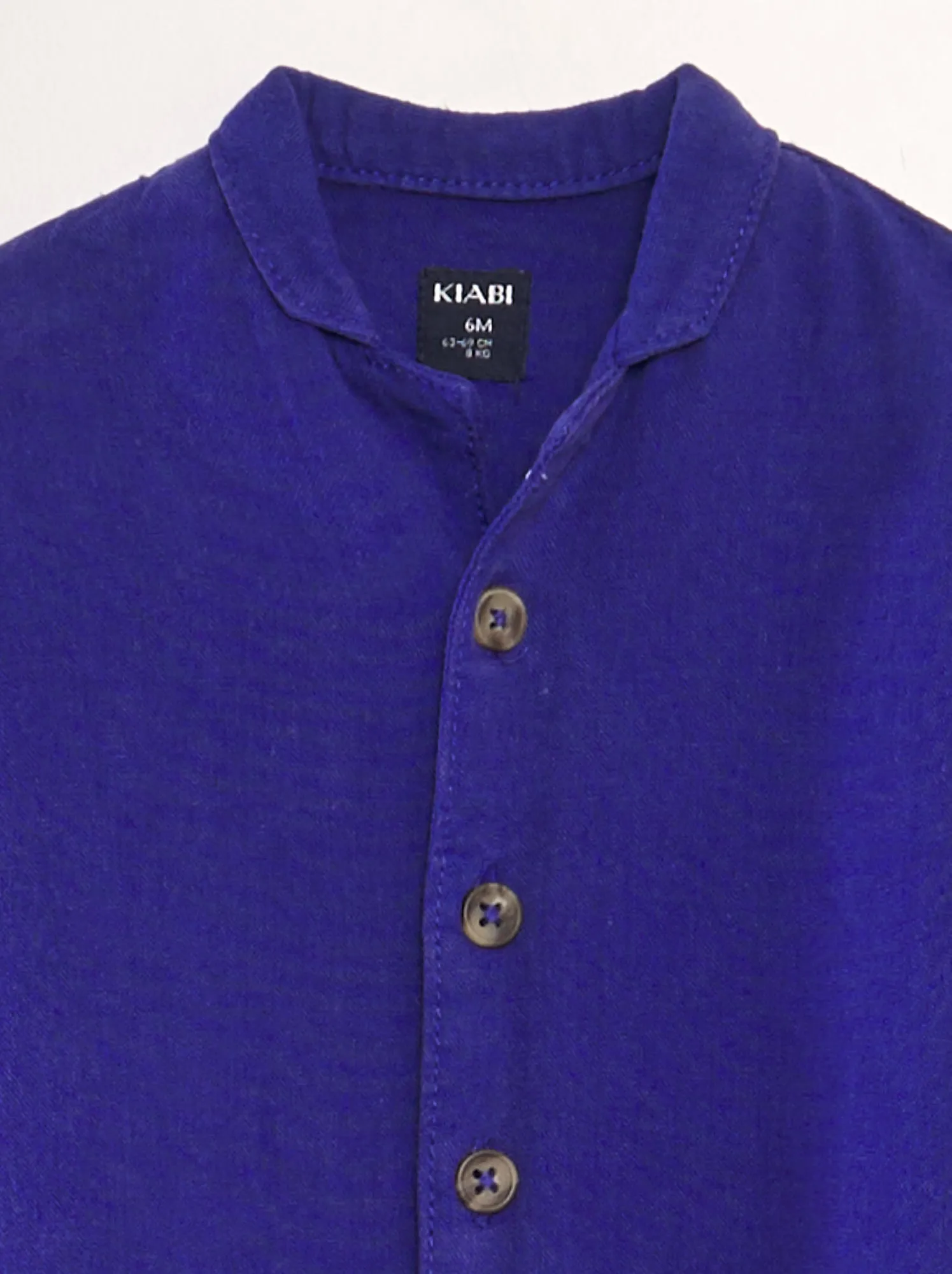 Tuta in misto lino - Unisex - BLU