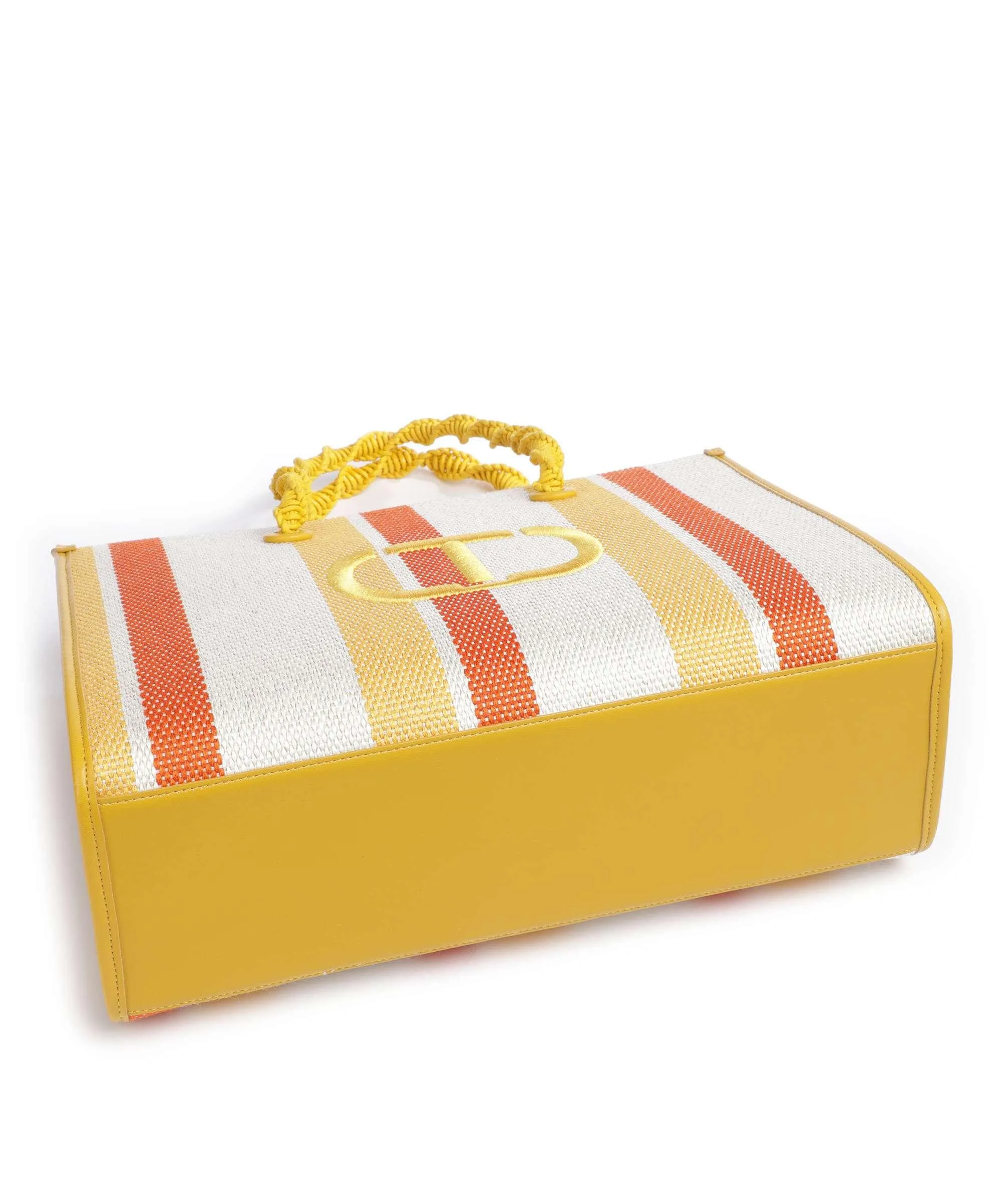  Twinset Marrakesh Borsa shopper pelle sintetica, poliestere multicolore  