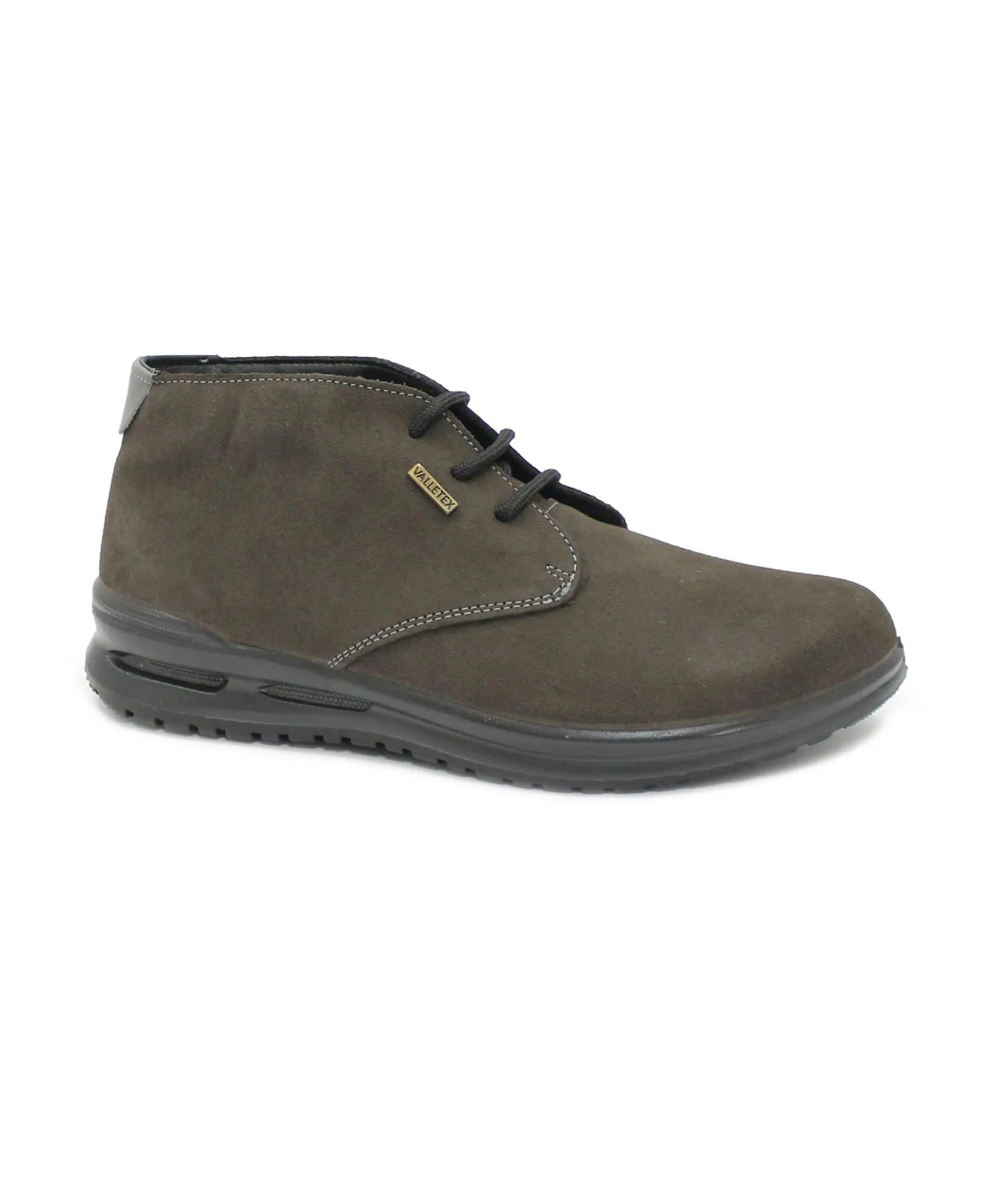 VALLEVERDE VL53823 antracite scarpe uomo polacchino lacci pelle valletex impermeabile
