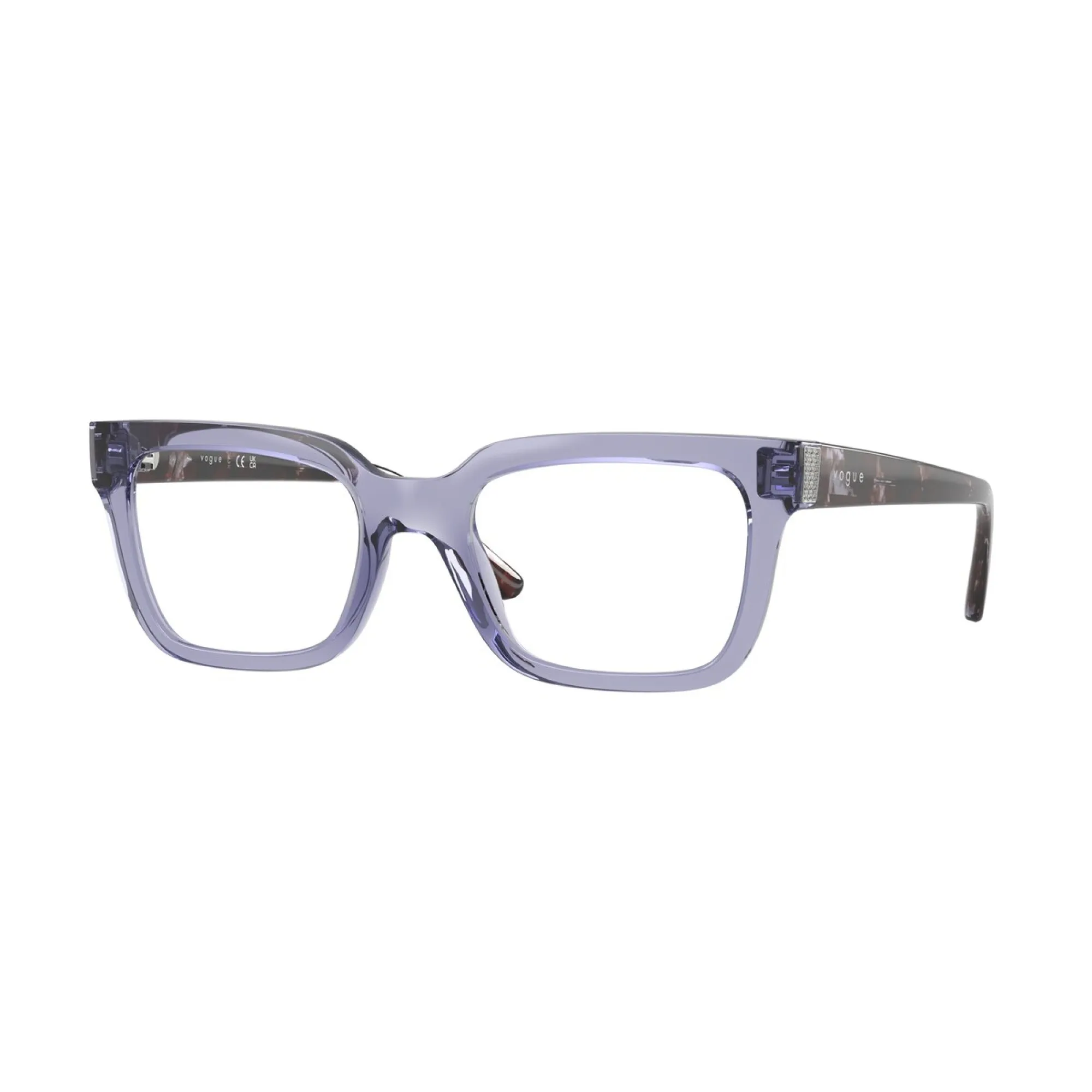   Vogue VO 5611B - 3177 Viola Trasparente | Occhiale Da Vista Donna 
