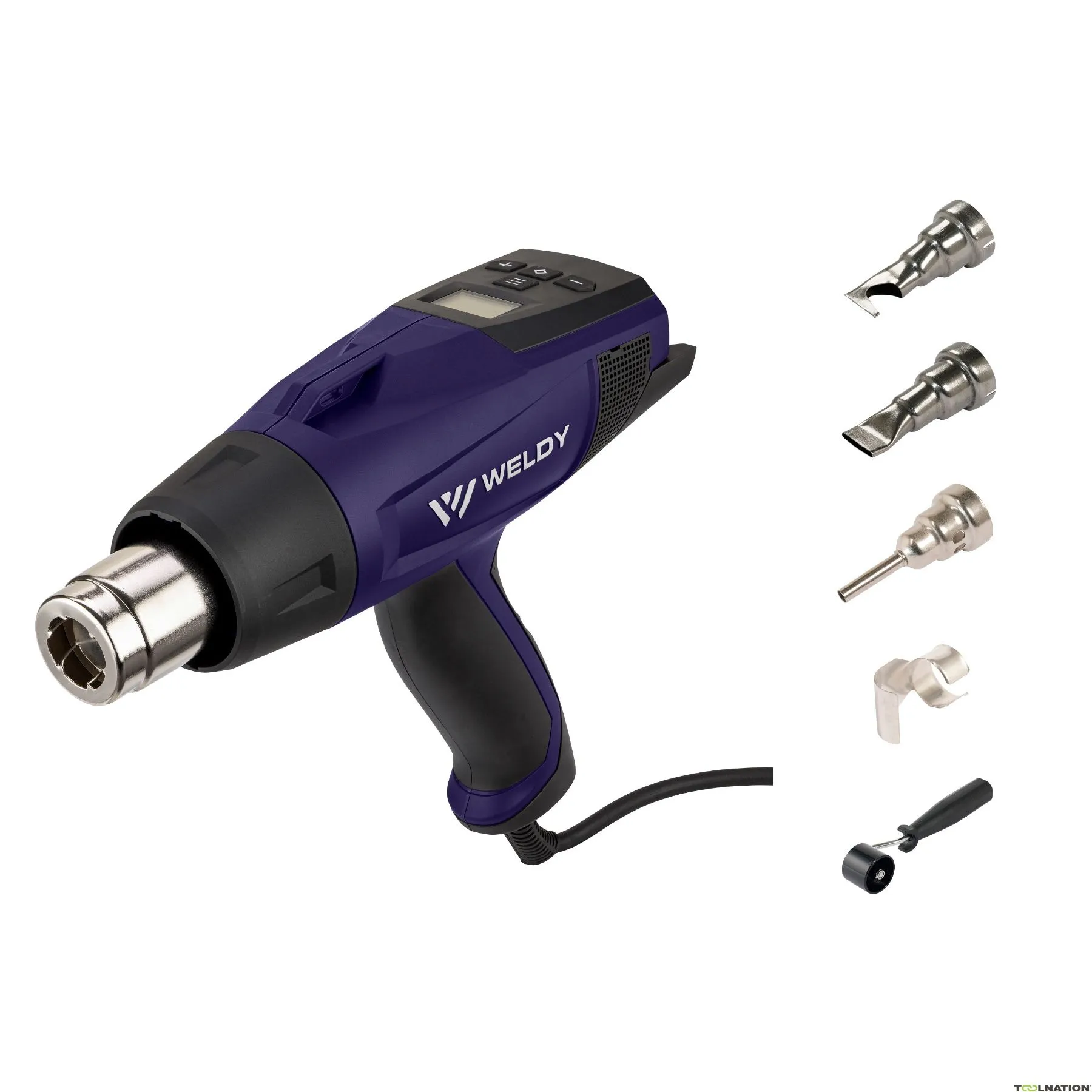 Weldy 164.327 164,327 Pistola ad aria calda HG 530-A, 2300 watt / 230 volt - kit universale