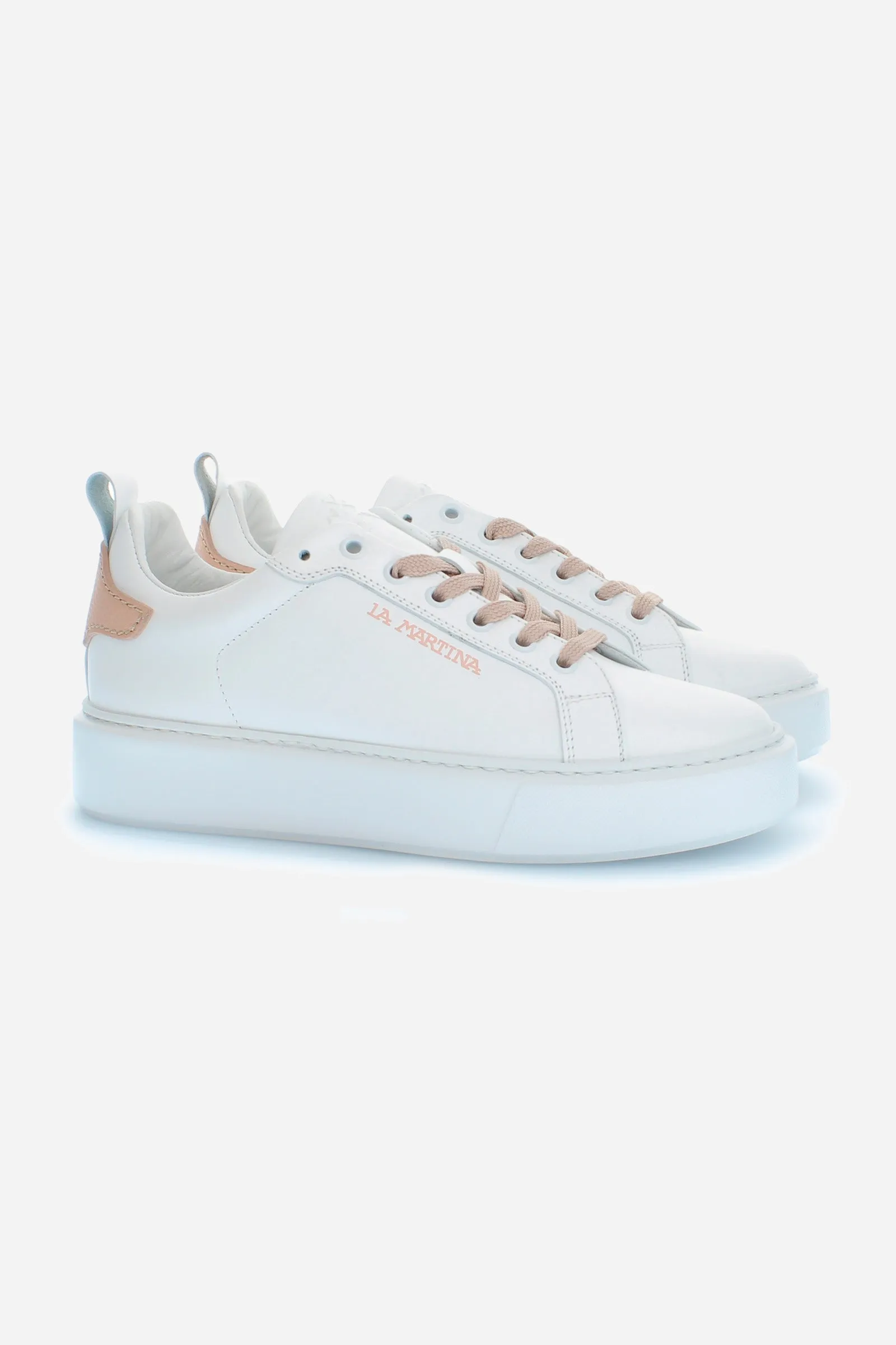 Women's leather trainers