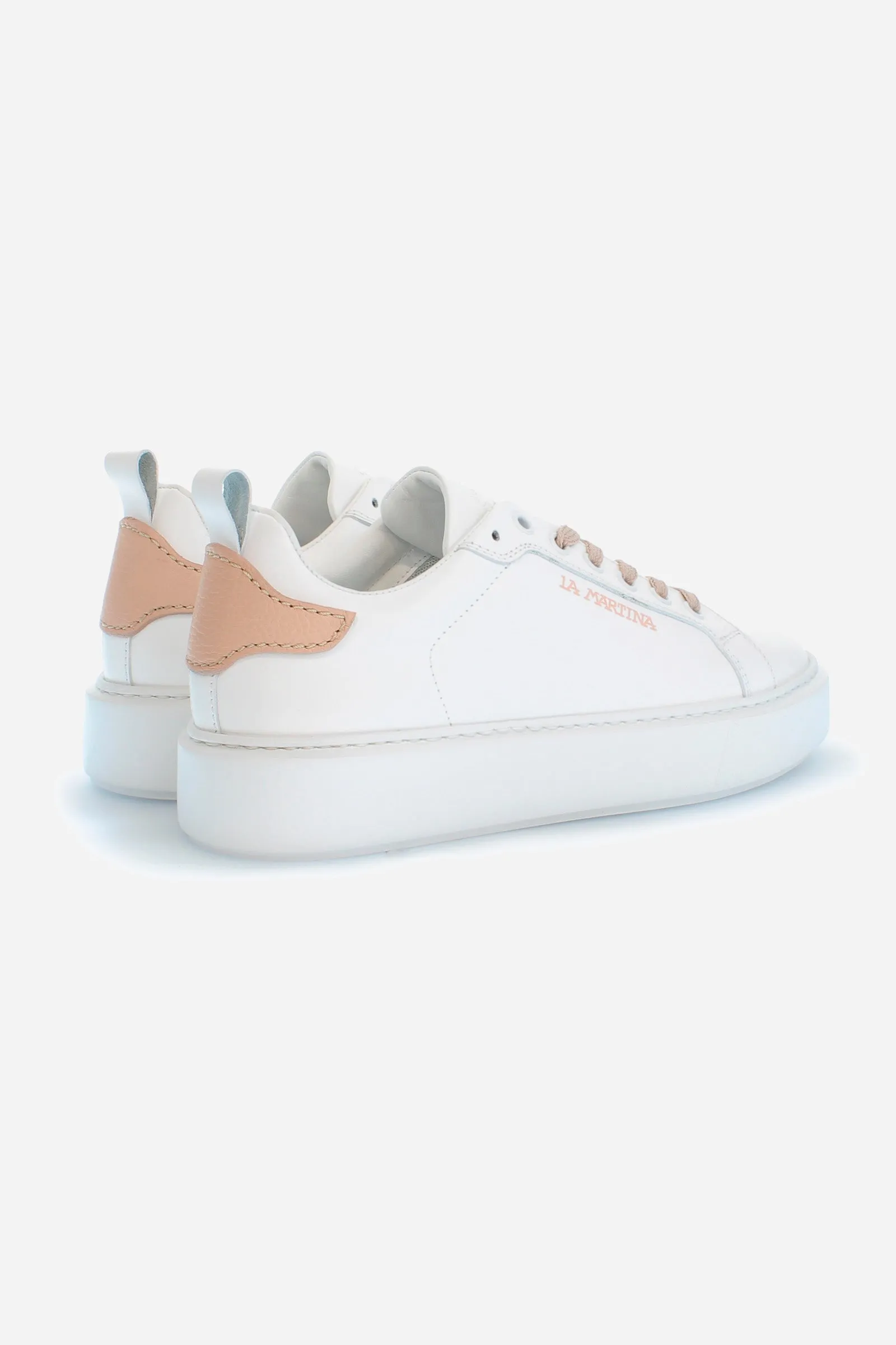 Women's leather trainers